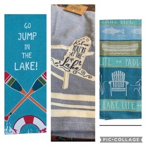 Kay Dee Designs Jump in the lake,Lake Life Adirondack Chair,Fish & Canoe Themed